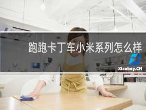 跑跑卡丁车小米系列怎么样