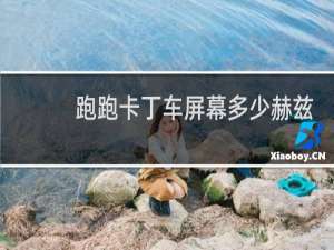 跑跑卡丁车屏幕多少赫兹