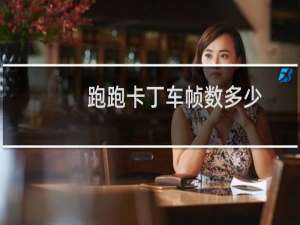 跑跑卡丁车帧数多少