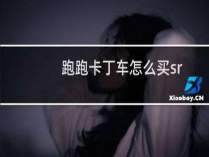 跑跑卡丁车怎么买sr