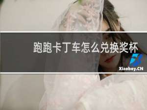 跑跑卡丁车怎么兑换奖杯