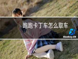 跑跑卡丁车怎么取车