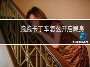 跑跑卡丁车怎么开启隐身