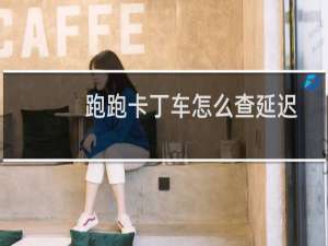 跑跑卡丁车怎么查延迟