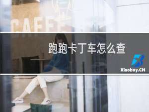 跑跑卡丁车怎么查