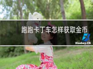 跑跑卡丁车怎样获取金币
