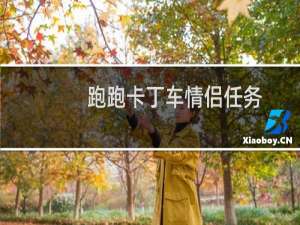 跑跑卡丁车情侣任务