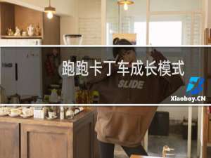 跑跑卡丁车成长模式