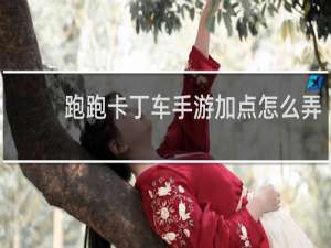 跑跑卡丁车手游加点怎么弄