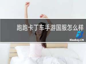 跑跑卡丁车手游国服怎么样