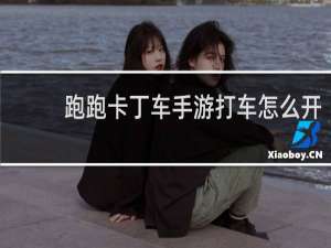 跑跑卡丁车手游打车怎么开