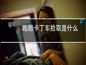 跑跑卡丁车拾取是什么