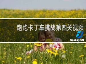 跑跑卡丁车挑战第四关视频