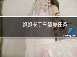 跑跑卡丁车挚爱任务