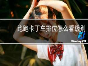 跑跑卡丁车排位怎么看级别