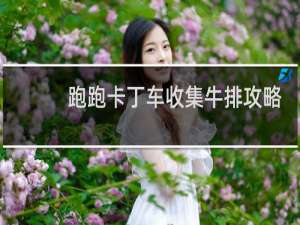 跑跑卡丁车收集牛排攻略