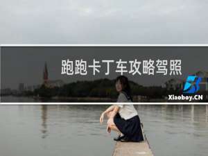 跑跑卡丁车攻略驾照