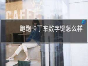 跑跑卡丁车数字键怎么样