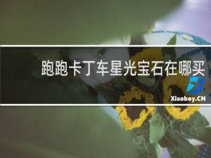 跑跑卡丁车星光宝石在哪买