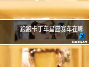 跑跑卡丁车星座赛车在哪