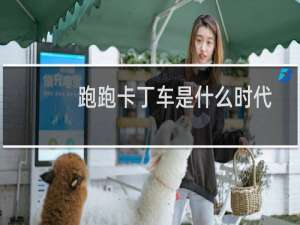 跑跑卡丁车是什么时代