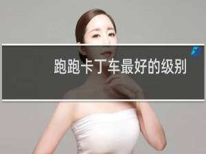 跑跑卡丁车最好的级别