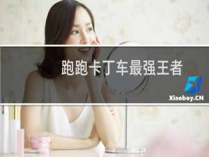跑跑卡丁车最强王者