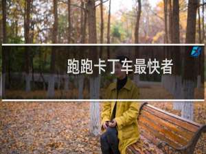 跑跑卡丁车最快者