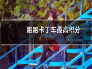 跑跑卡丁车最高积分