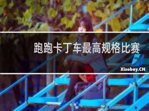 跑跑卡丁车最高规格比赛