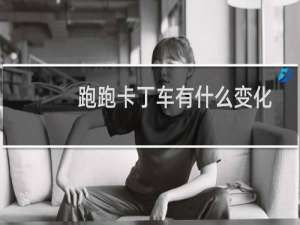 跑跑卡丁车有什么变化