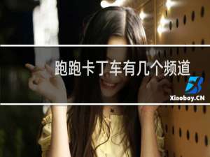 跑跑卡丁车有几个频道