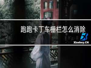 跑跑卡丁车栅栏怎么消除