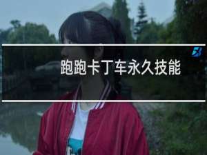 跑跑卡丁车永久技能
