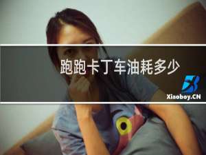 跑跑卡丁车油耗多少