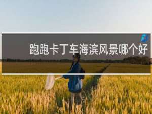 跑跑卡丁车海滨风景哪个好