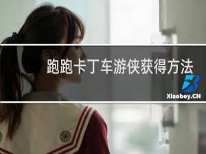 跑跑卡丁车游侠获得方法