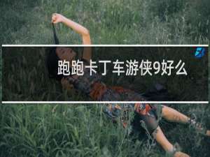 跑跑卡丁车游侠9好么