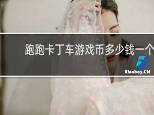 跑跑卡丁车游戏币多少钱一个