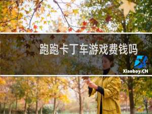 跑跑卡丁车游戏费钱吗