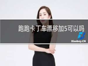 跑跑卡丁车漂移加5可以吗