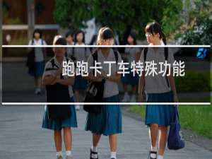 跑跑卡丁车特殊功能