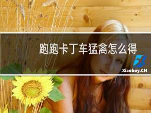 跑跑卡丁车猛禽怎么得