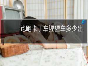 跑跑卡丁车猩猩车多少出