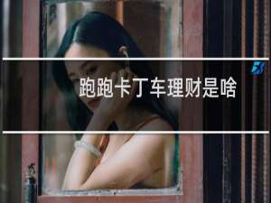 跑跑卡丁车理财是啥