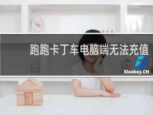 跑跑卡丁车电脑端无法充值