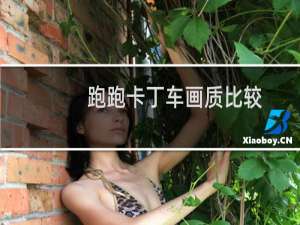 跑跑卡丁车画质比较