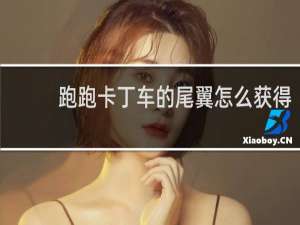 跑跑卡丁车的尾翼怎么获得