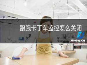 跑跑卡丁车监控怎么关闭