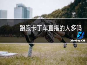 跑跑卡丁车直播的人多吗